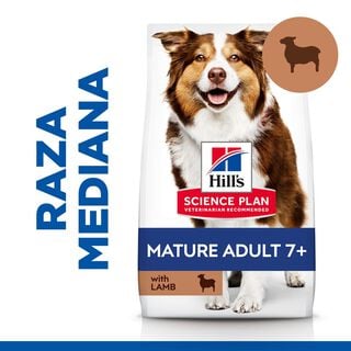 Hill's Science Plan Mature Adult Medium Cordero pienso para perros